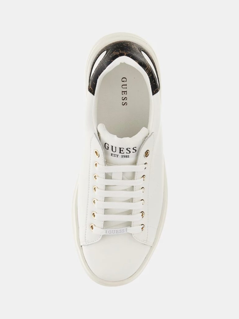 GUESS SH ELBINA – LOGO ΠΑΠΟΥΤΣΙ W | WHITE