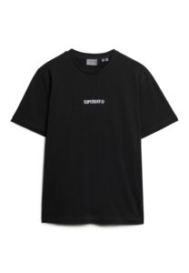 SUPERDRY SDCD MICRO LOGO GRAPHIC LOOSE TEE ΜΠΛΟΥΖΑ ΑΝΔΡΙΚΟ | BLACK