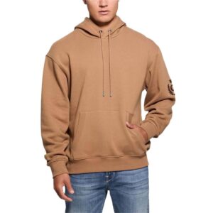 GUESS GUESS CHENILLE LOGO ΦΟΥΤΕΡ ΑΝΔΡΙΚΟ | CAMEL