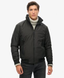 SUPERDRY OVIN CITY HARRINGTON JACKET ΜΠΟΥΦΑΝ ΑΝΔΡΙΚΟ | BLACK