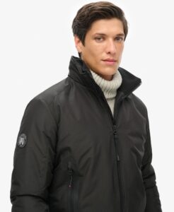 SUPERDRY OVIN CITY HARRINGTON JACKET ΜΠΟΥΦΑΝ ΑΝΔΡΙΚΟ | BLACK