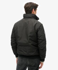 SUPERDRY OVIN CITY HARRINGTON JACKET ΜΠΟΥΦΑΝ ΑΝΔΡΙΚΟ | BLACK