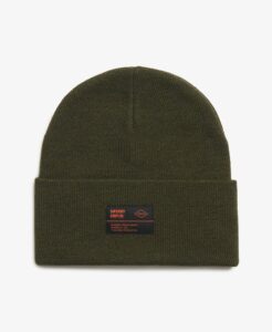 SUPERDRY SDNA SURPLUS KNITTED BEANIE HAT ΑΞΕΣΟΥΑΡ ΓΥΝΑΙΚΕΙΟ | OLIVE