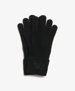 SUPERDRY SDNA SOFT RIB KNIT GLOVES ΑΞΕΣΟΥΑΡ ΓΥΝΑΙΚΕΙΟ | BLACK