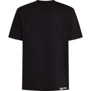 KARL LAGERFELD JEANS KLJ REG SS ESSENTIAL TEE | BLACK