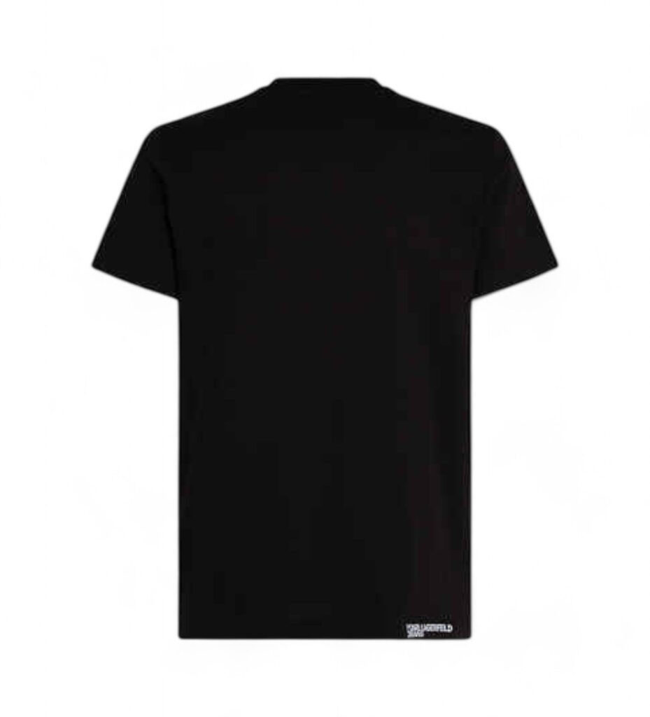 KARL LAGERFELD JEANS KLJ SLIM SS TEE A1M17003 | BLACK