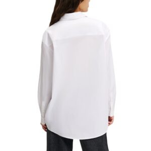 KARL LAGERFELD JEANS KLJ RELAXED SHIRT A1W11001 | WHITE