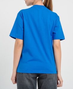 KARL LAGERFELD JEANS KLJ REG SS BOX LOGO TEE A1W17006 | ROYAL BLUE