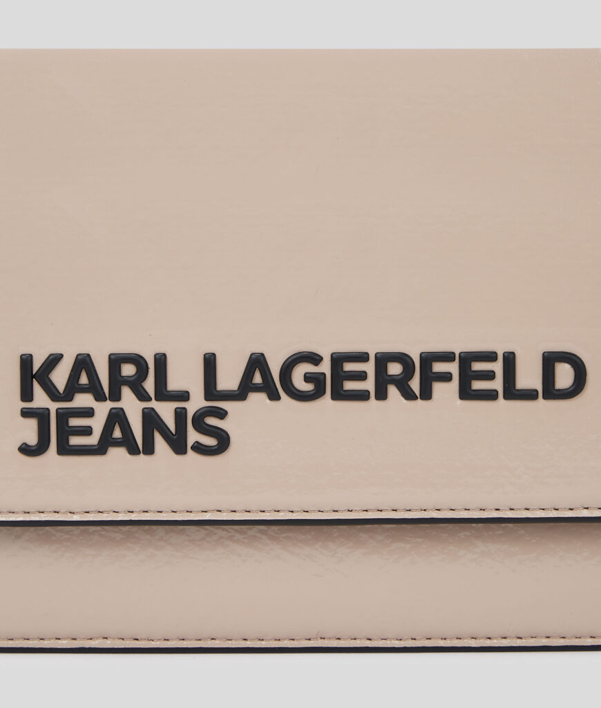 KARL LAGERFELD JEANS KLJ ESSENTIAL PU CROSSBODY A1W30257 | DARK BEIGE