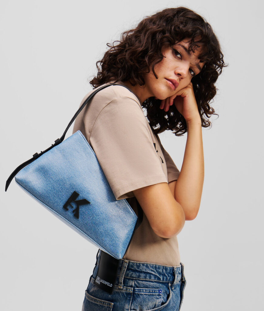 KARL LAGERFELD JEANS KLJ GEO SHOULDER BAG A1W30364 | BLUE