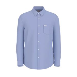 GJ LS SLIM POCKET SHIRT ΠΟΥΚΑΜΙΣΟ ΑΝΔΡΙΚΟ | LIGHT BLUE