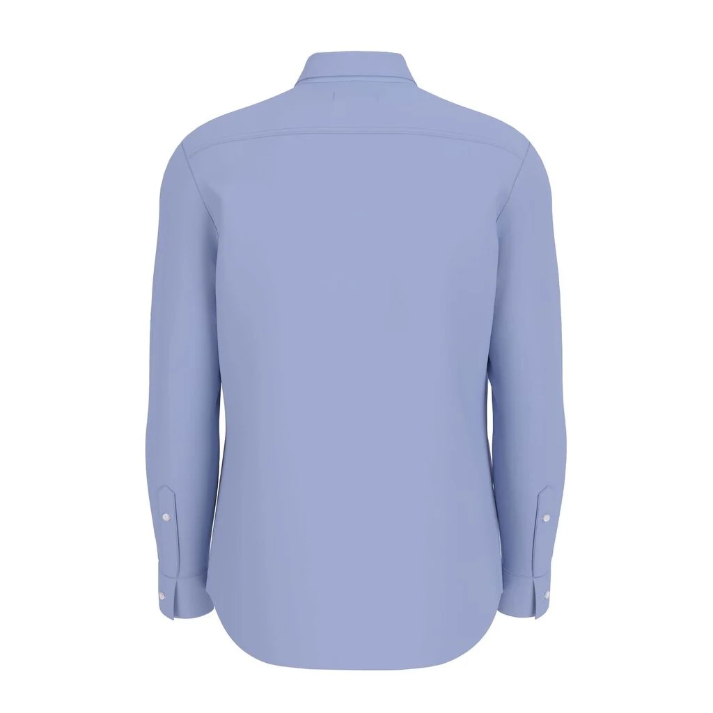 GJ LS SHIRT WITH LOGO EMBRO ΠΟΥΚΑΜΙΣΟ ΓΥΝΑΙΚΕΙΟ | LIGHT BLUE