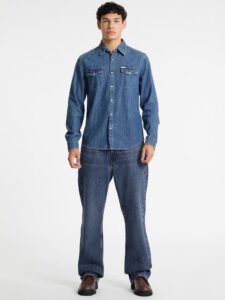 GJ SLIM LS DENIM SHIRT ΠΟΥΚΑΜΙΣΟ ΑΝΔΡΙΚΟ | DENIM