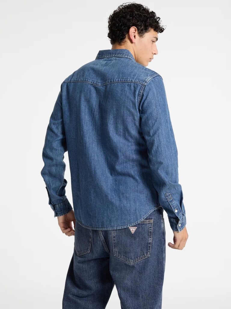 GJ SLIM LS DENIM SHIRT ΠΟΥΚΑΜΙΣΟ ΑΝΔΡΙΚΟ | DENIM