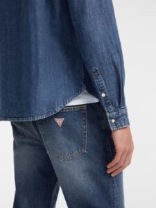 GJ SLIM LS DENIM SHIRT ΠΟΥΚΑΜΙΣΟ ΑΝΔΡΙΚΟ | DENIM