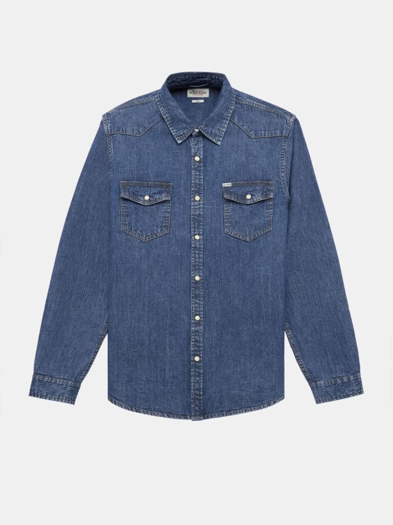 GJ SLIM LS DENIM SHIRT ΠΟΥΚΑΜΙΣΟ ΑΝΔΡΙΚΟ | DENIM