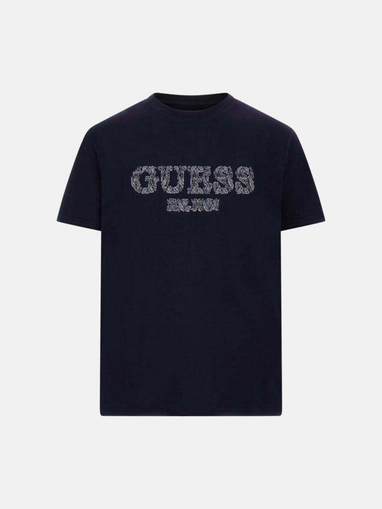 SS CN GUESS EMBRO TEE ΜΠΛΟΥΖΑ ΑΝΔΡΙΚΟ | BLUE