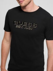 SS BSC VELVET LOGO TEE ΜΠΛΟΥΖΑ ΑΝΔΡΙΚΟ | BLACK