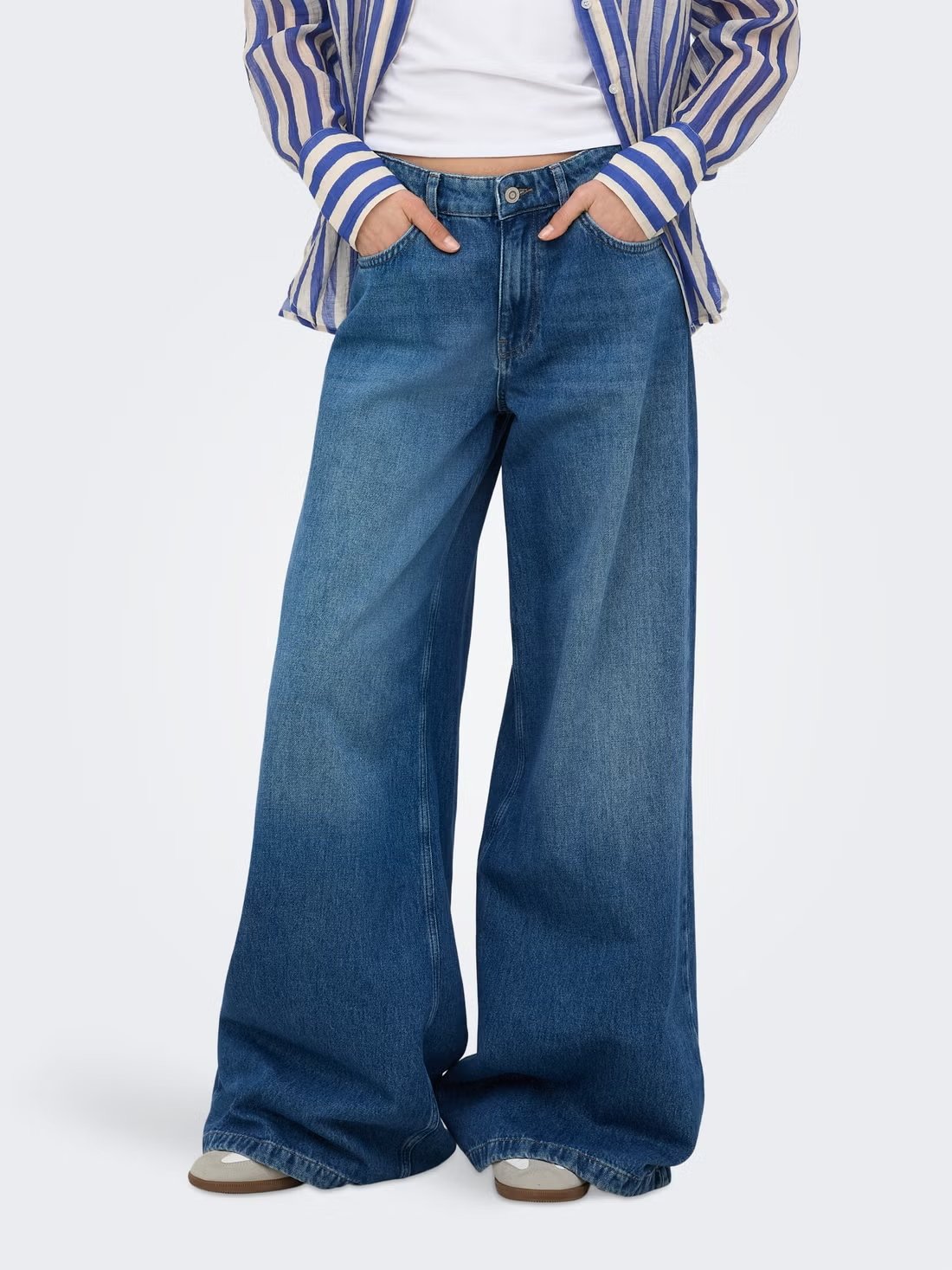 ONLFRANCESCA MW PALAZZO DNM REA643 | DENIM