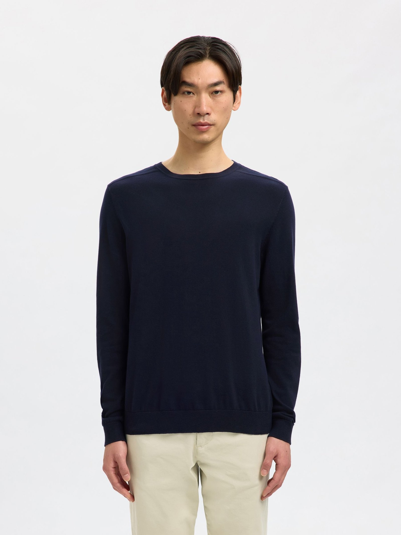 SLMBERG CREW NECK NOOS | DARK BLUE
