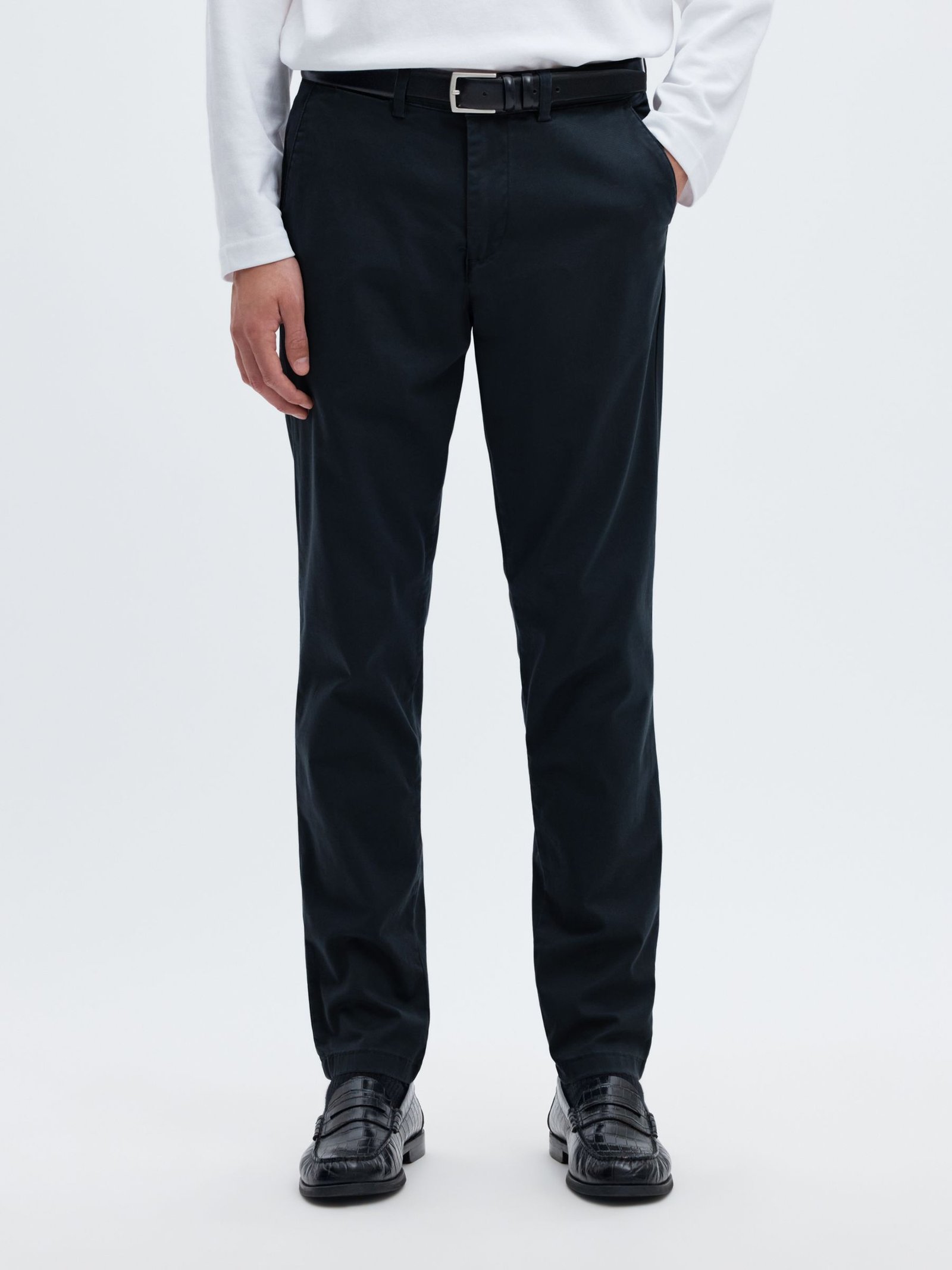 SLM175-SLIM NEW MILES FLEX PANT NOOS | DARK BLUE