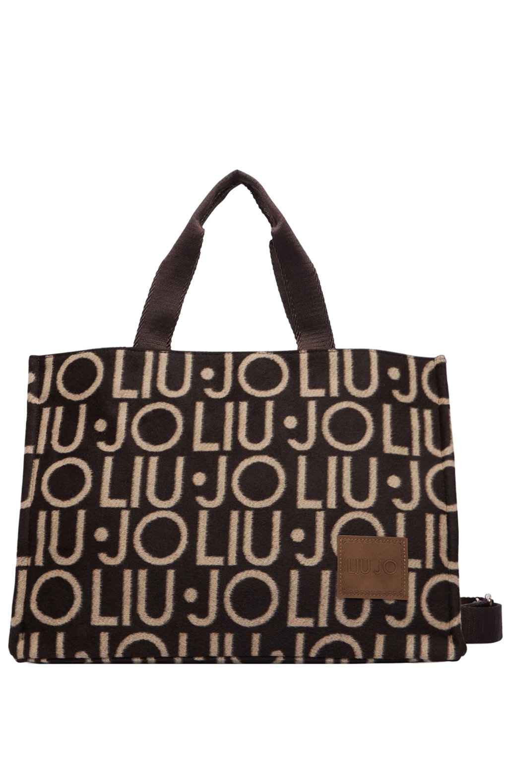 L TOTE ALL OVER LOGO ΤΣΑΝΤΑ ΓΥΝΑΙΚΕΙΑ | CHOCOLATE