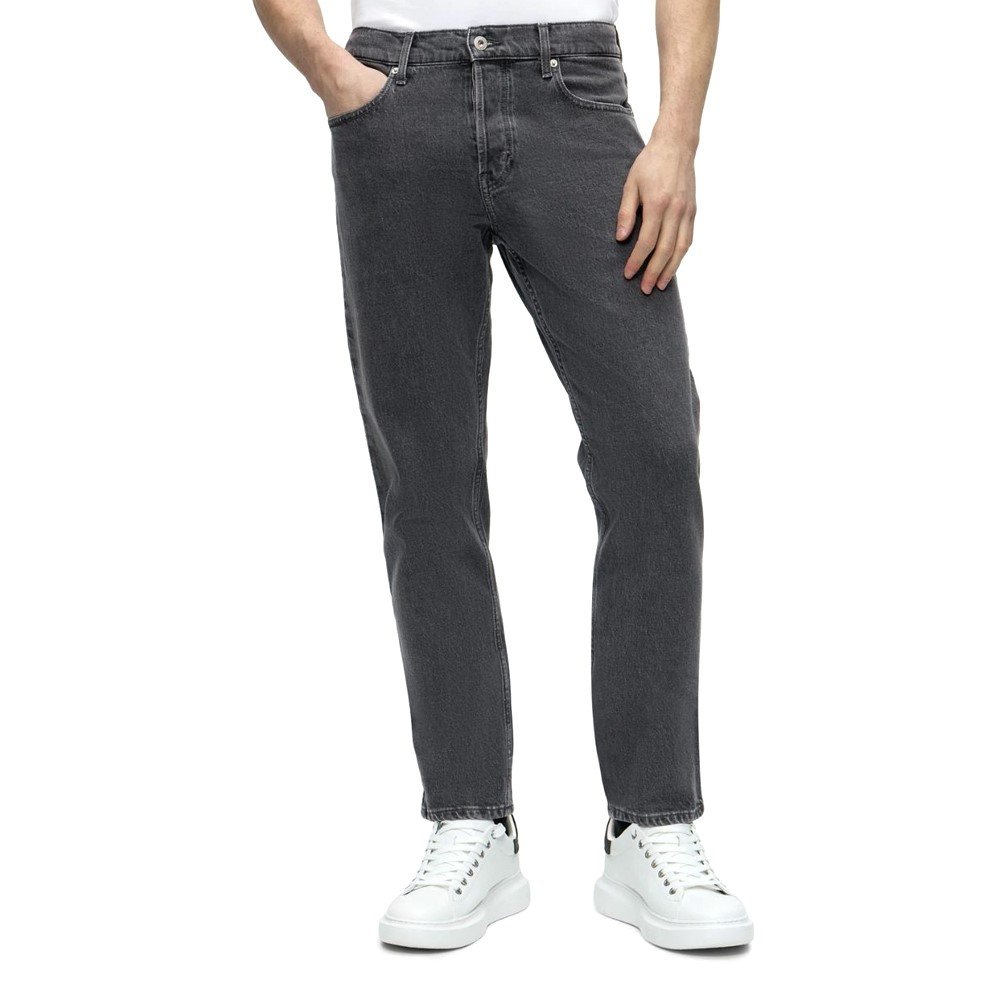 KLJ TAPERED DENIM | BLACK