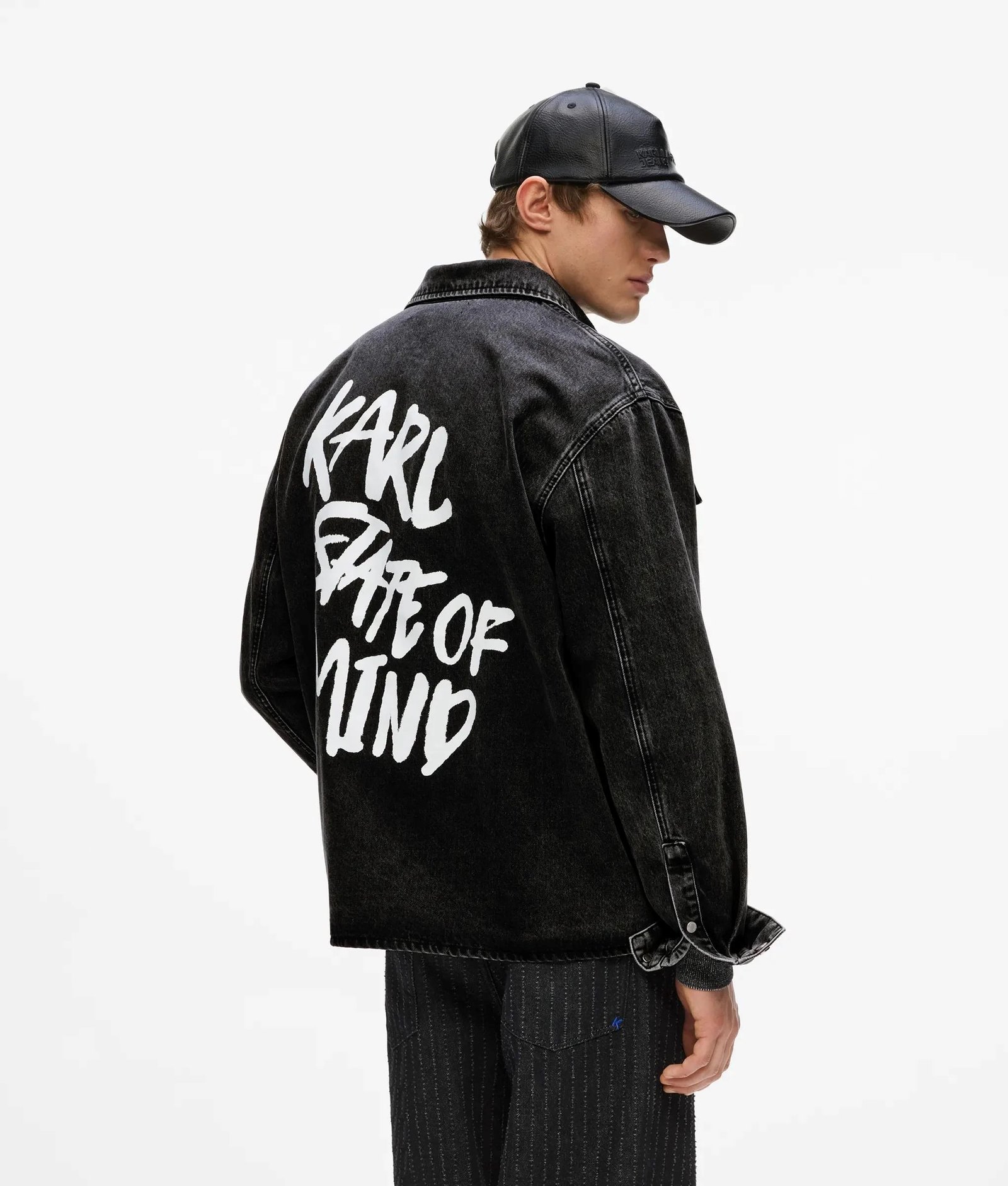 KLJ KARLISM OVERSHIRT | BLACK