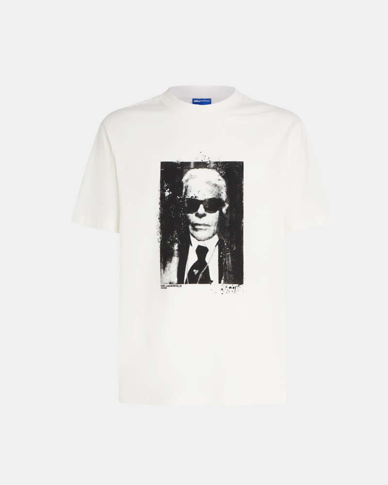 KLJ REG KARL KAMEO TEE | OFF WHITE