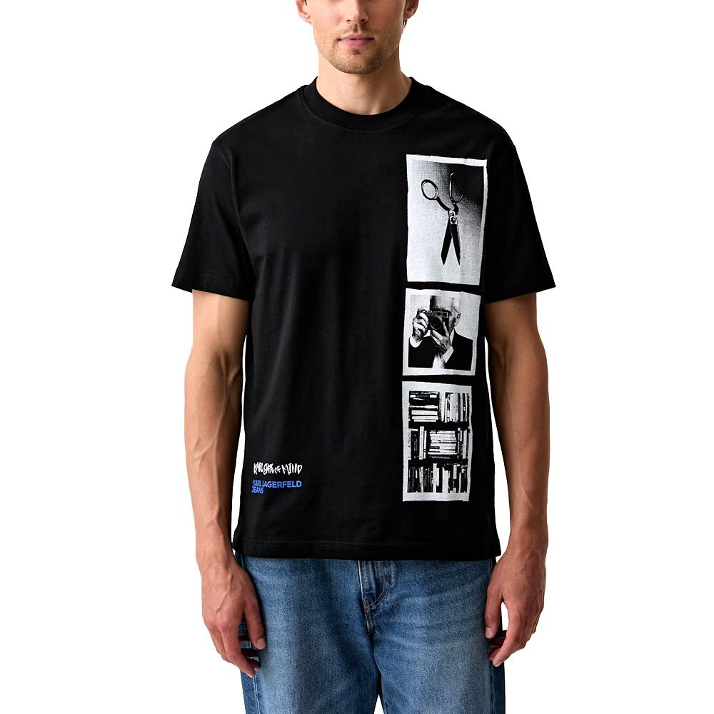 KLJ REG KARL POLAROID TEE | BLACK