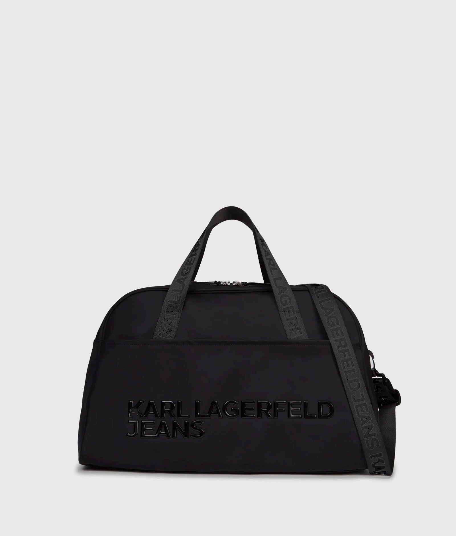 KLJ NYLON GYMBAG | BLACK
