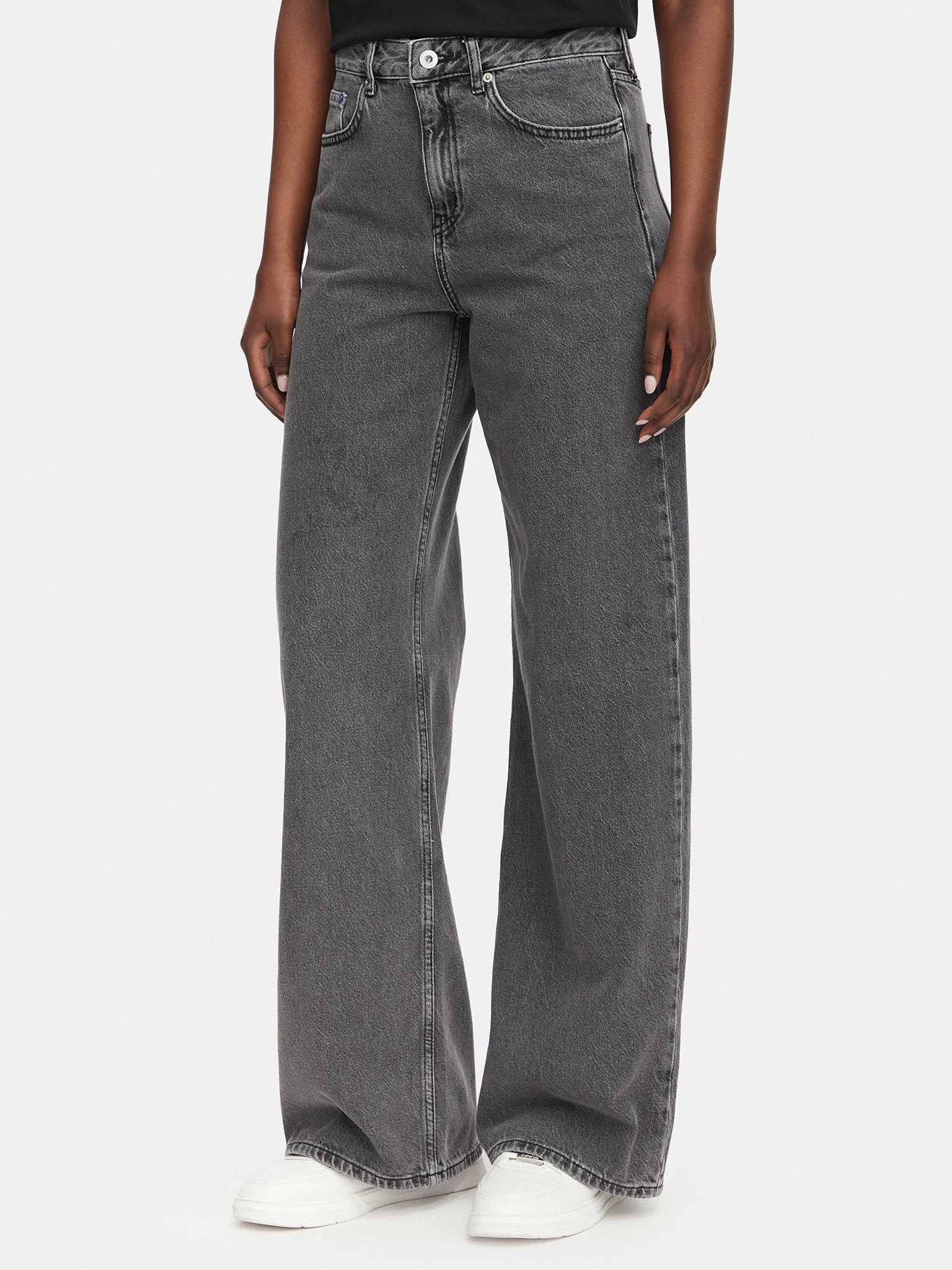 KLJ HR RELAXED DENIM | BLACK