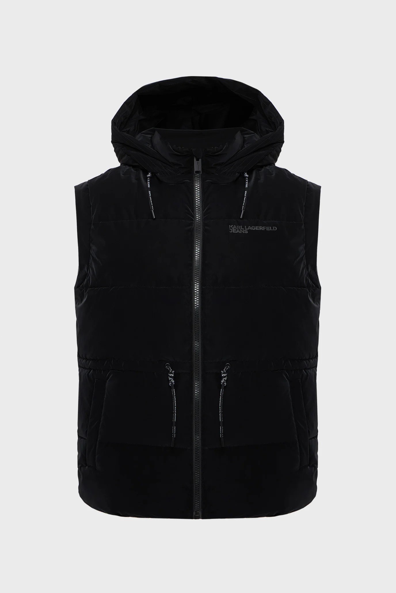 KLJ PUFFER VEST | BLACK