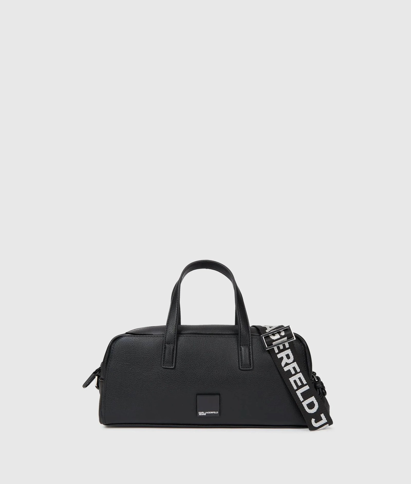 KLJ BOX LOGO BOWLING BAG | BLACK