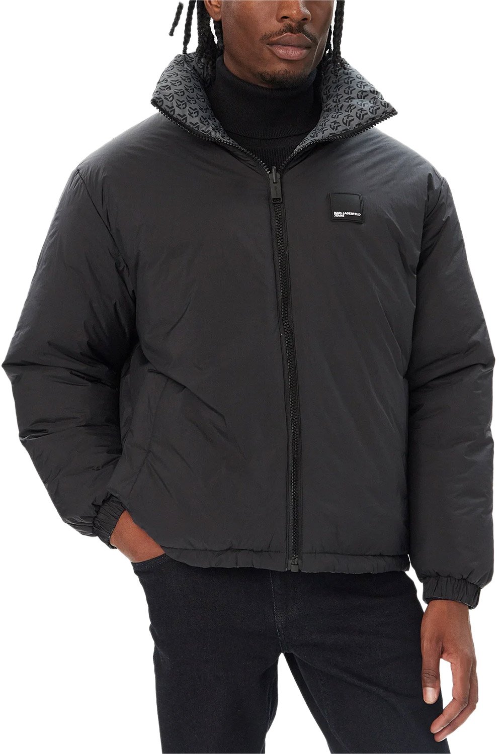 KLJ REG REVERSIBLE AOP PUFFER | MULTI