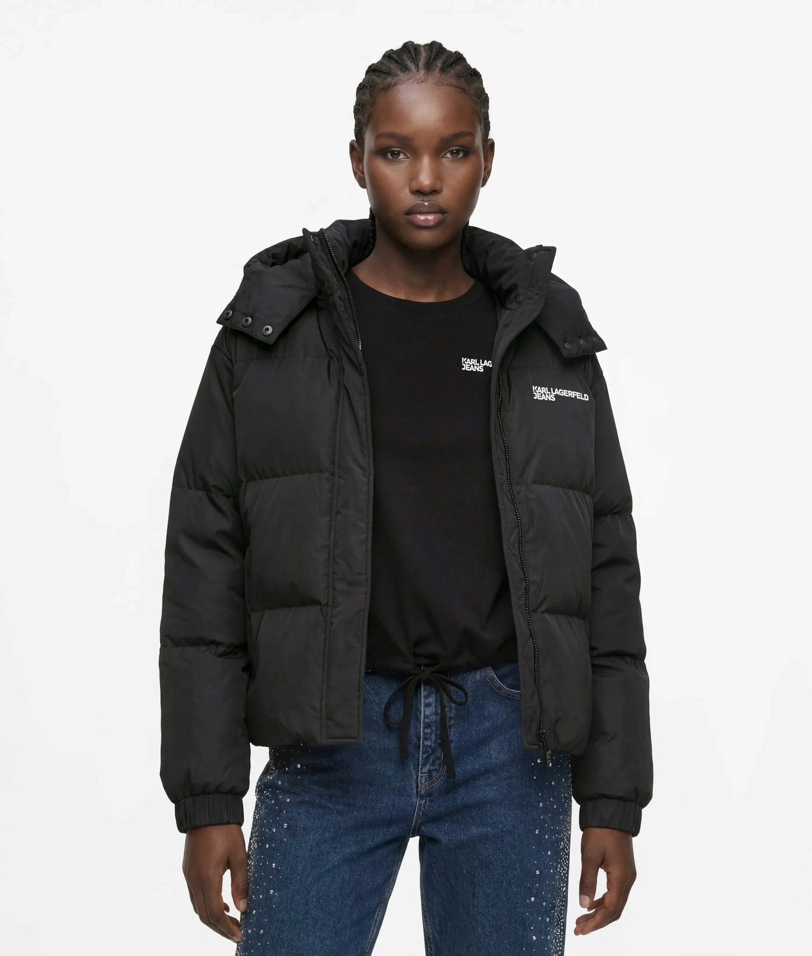 KLJ PUFFER JACKET | BLACK