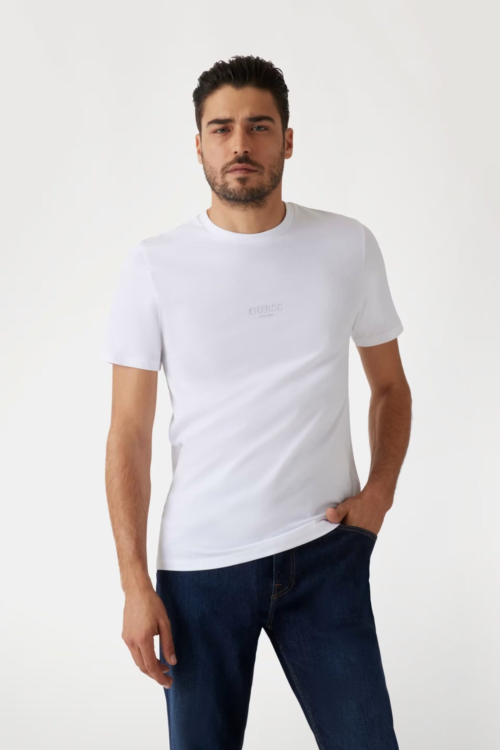 AIDY CN SS TEE ΜΠΛΟΥΖΑ ΑΝΔΡΙΚΟ | WHITE