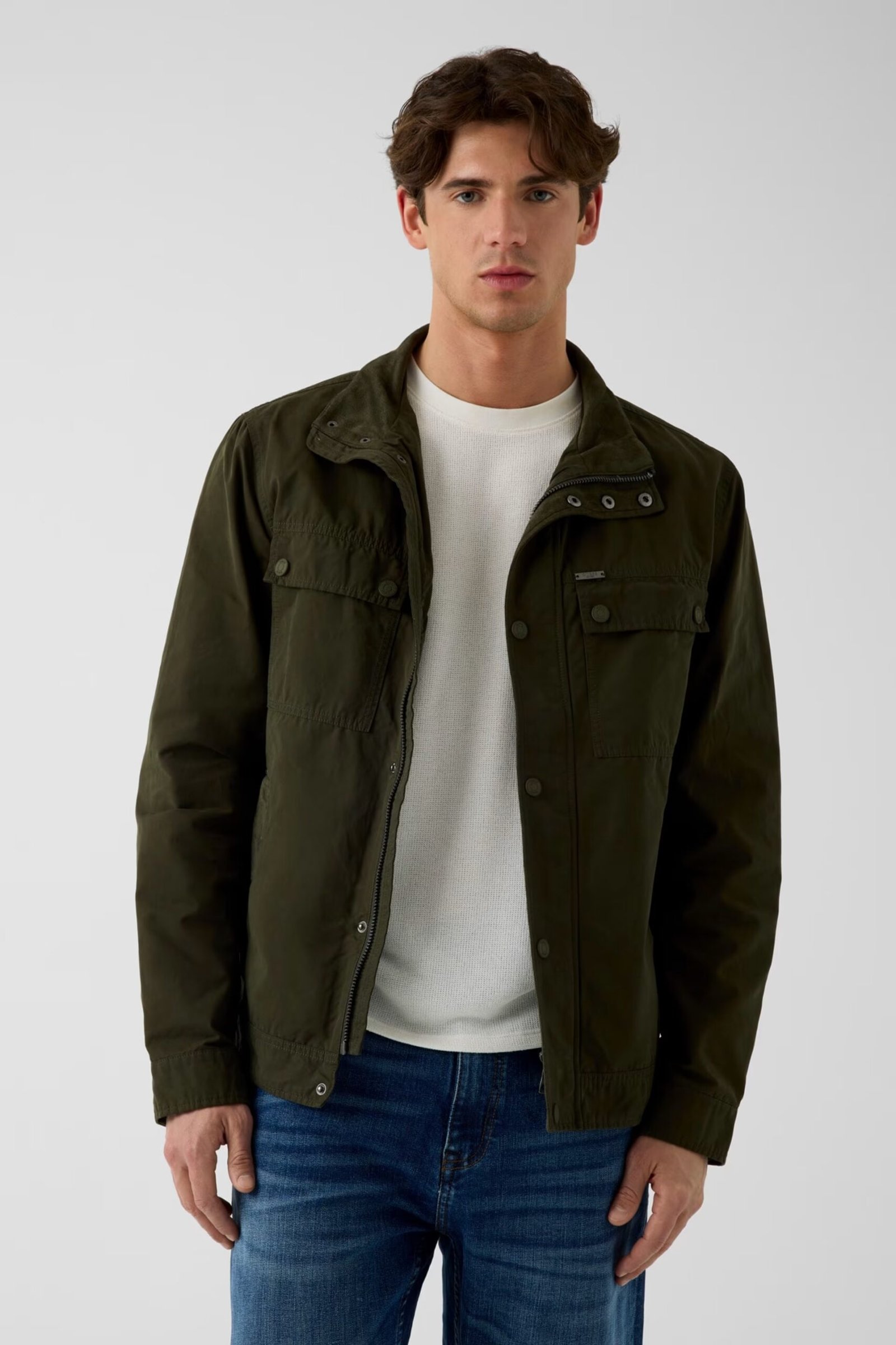HUNTER JACKET ΜΠΟΥΦΑΝ ΑΝΔΡΙΚΟ | KHAKI