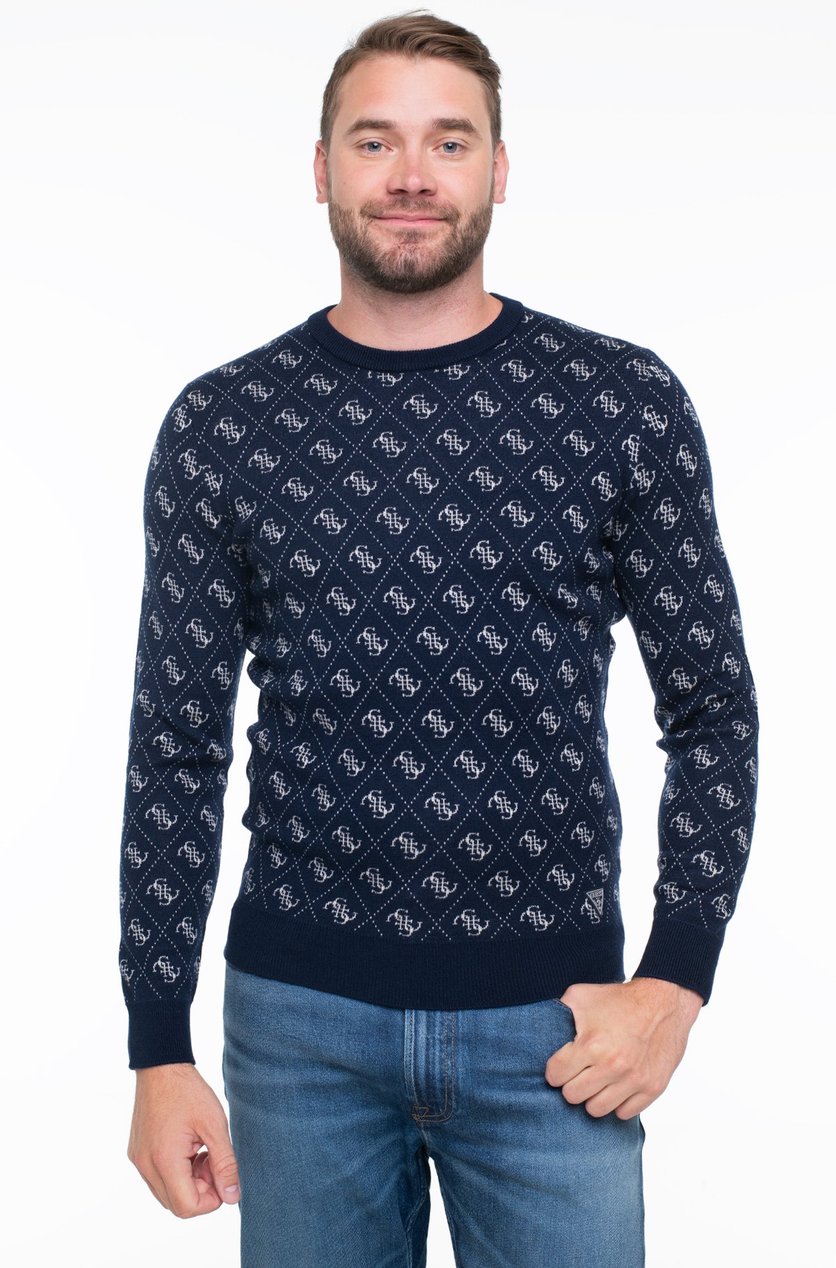 MARTIN CN LS 4G LOGO JACQ SWTR ΜΠΛΟΥΖΑ ΑΝΔΡΙΚΟ | DARK BLUE