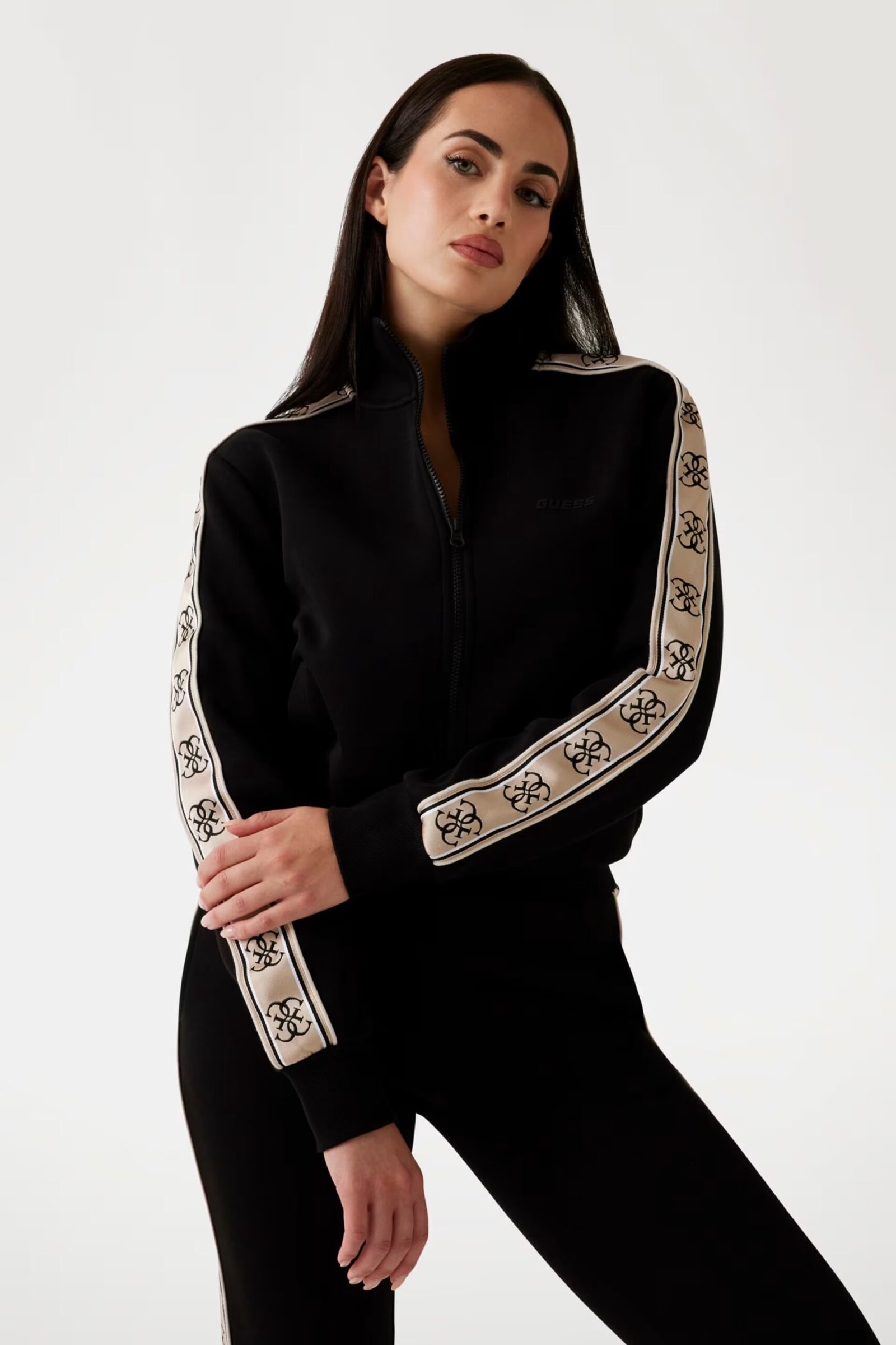 BRITNEY FULL ZIP SWEATSHIRT ΦΟΥΤΕΡ ΓΥΝΑΙΚΕΙΟ | BLACK