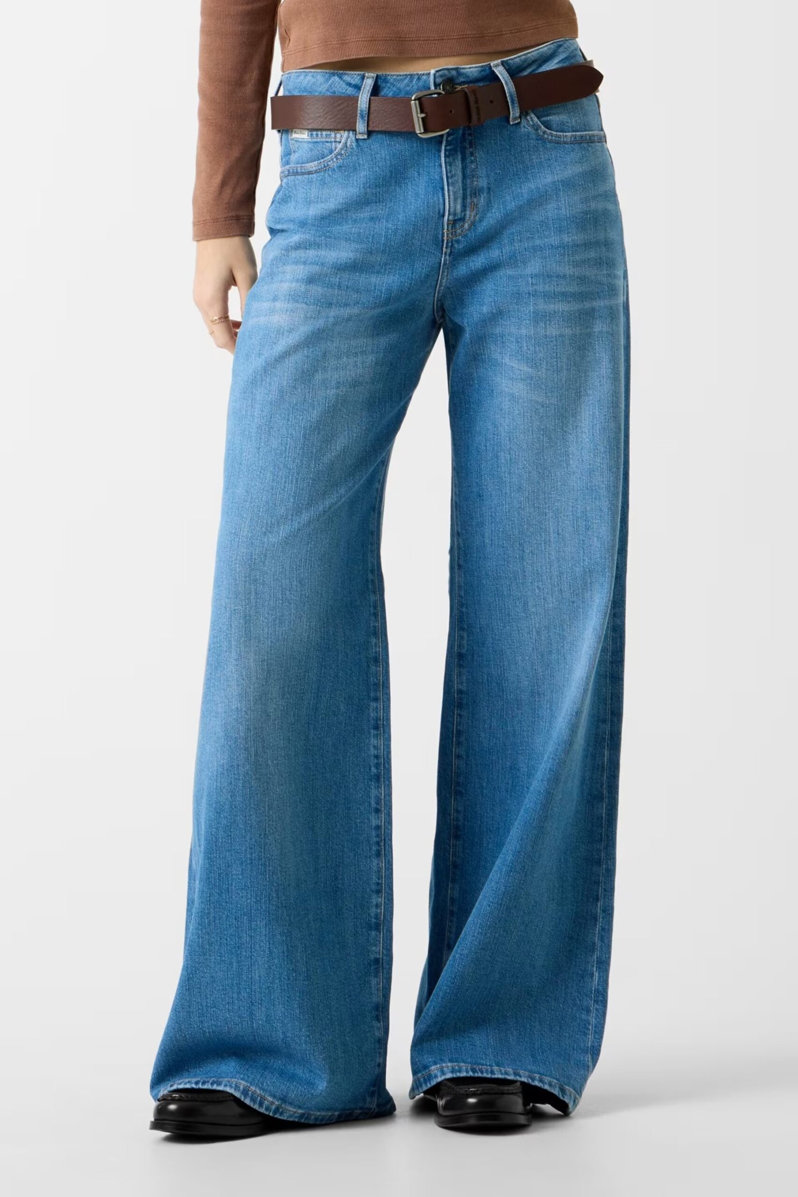 GJ G13 LOW RISE EXTRA WIDE ΠΑΝΤΕΛΟΝΙ ΓΥΝΑΙΚΕΙΟ | DENIM