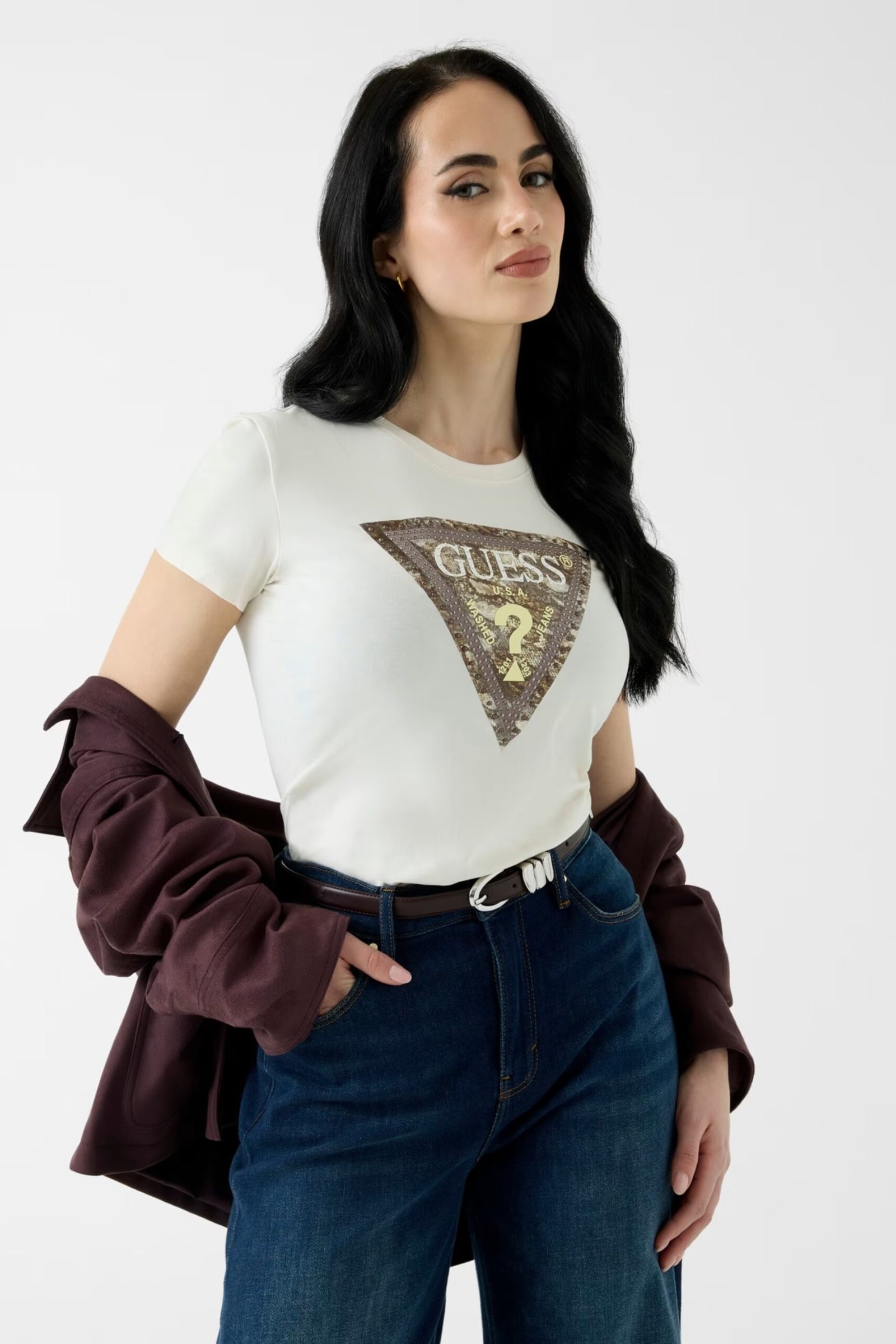SS CN SNAKE TRIANGLE TEE ΜΠΛΟΥΖΑ ΓΥΝΑΙΚΕΙΟ | OFF WHITE
