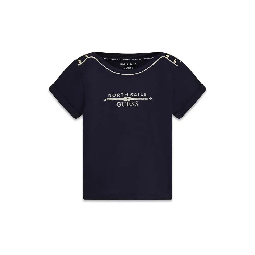GUESSXNS - MARINER LOGO TEE ΜΠΛΟΥΖΑ ΓΥΝΑΙΚΕΙΟ | DARK BLUE