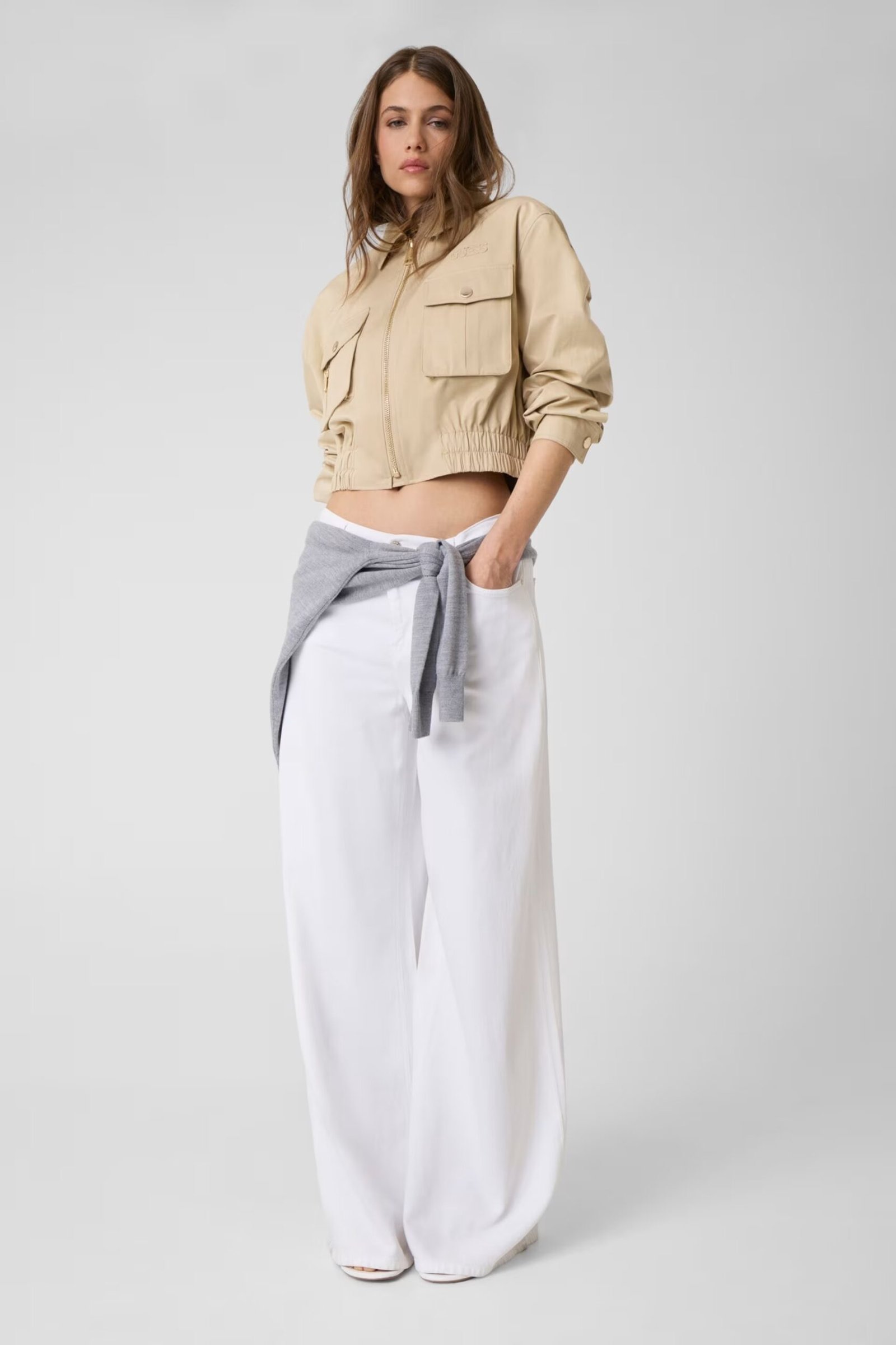 JULIANE UTILITY CARGO POCKET J ΜΠΟΥΦΑΝ ΓΥΝΑΙΚΕΙΟ | DARK BEIGE