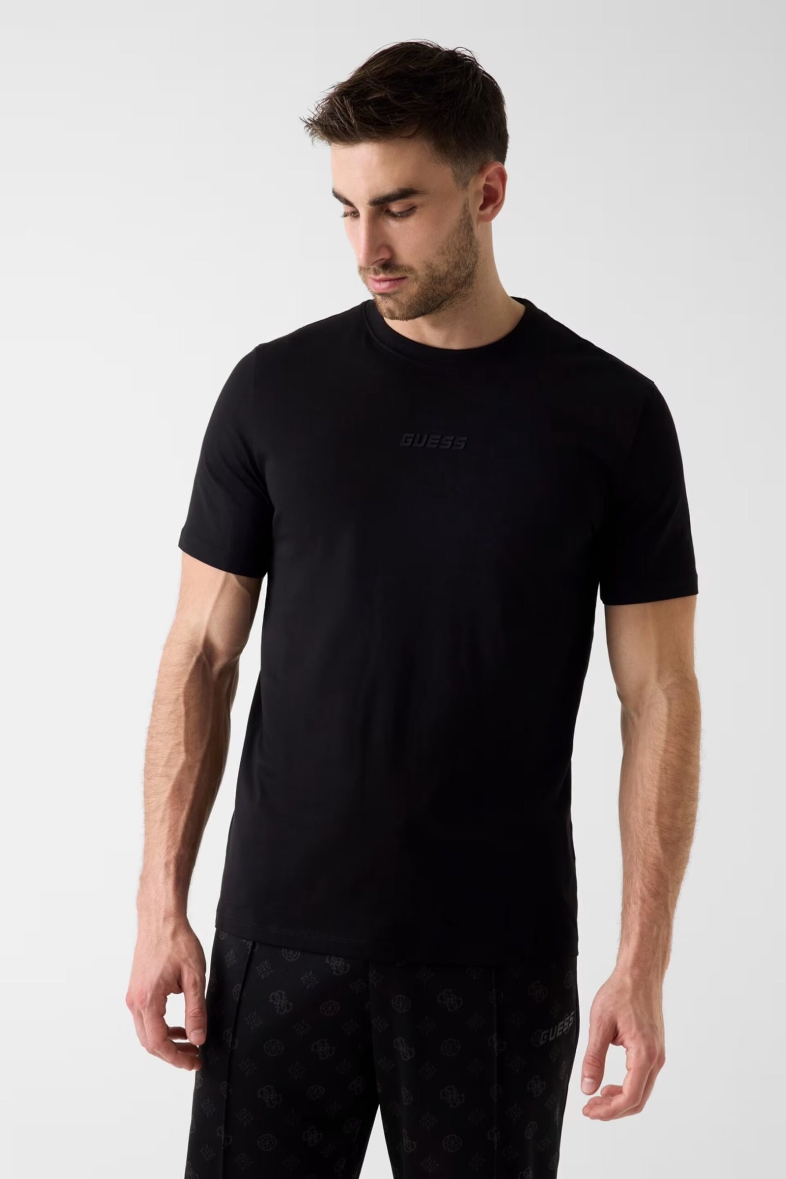 AMBROGIO CN SS T-SHIRT ΜΠΛΟΥΖΑ ΑΝΔΡΙΚΟ | BLACK