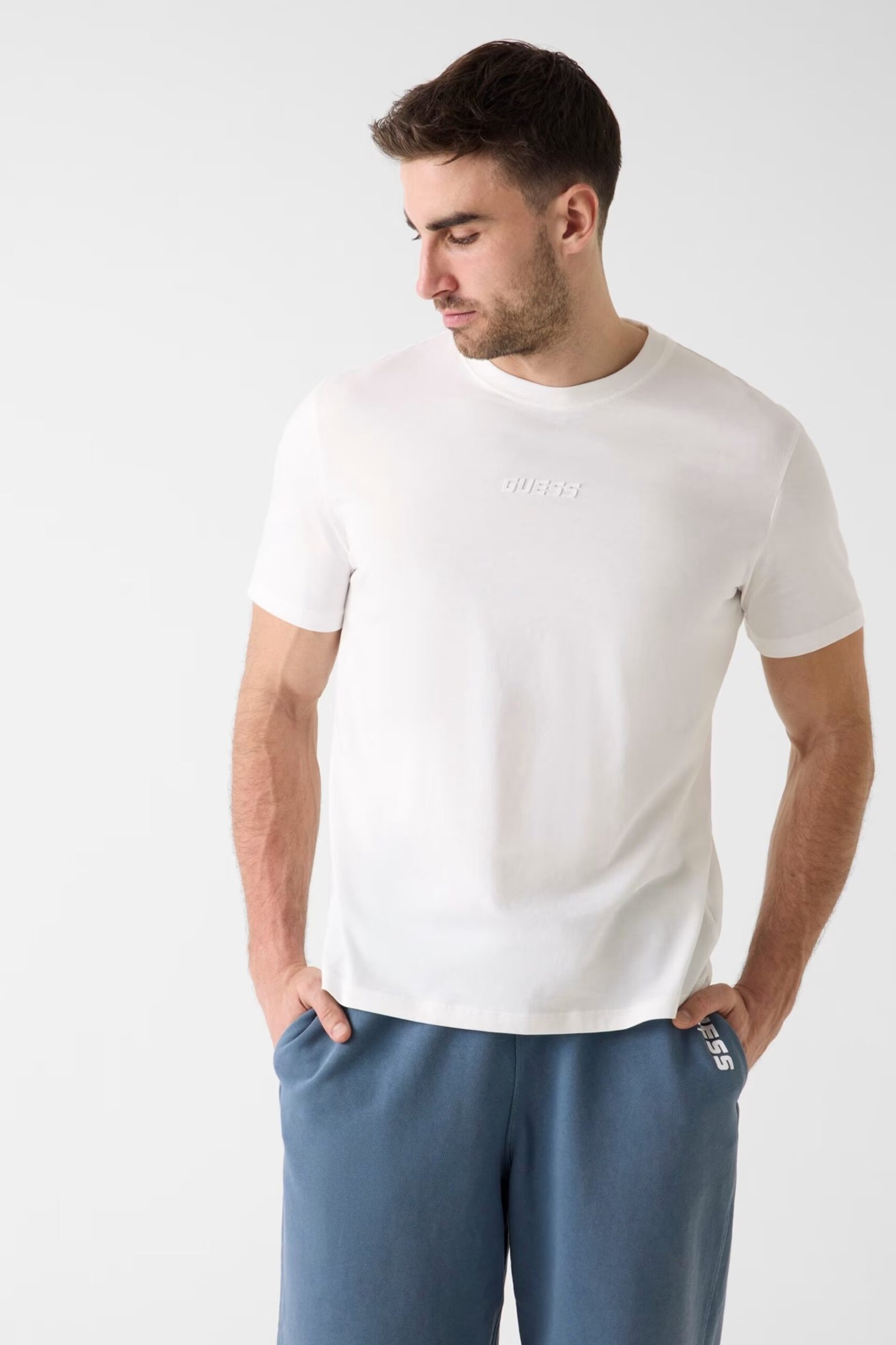 AMBROGIO CN SS T-SHIRT ΜΠΛΟΥΖΑ ΑΝΔΡΙΚΟ | OFF WHITE