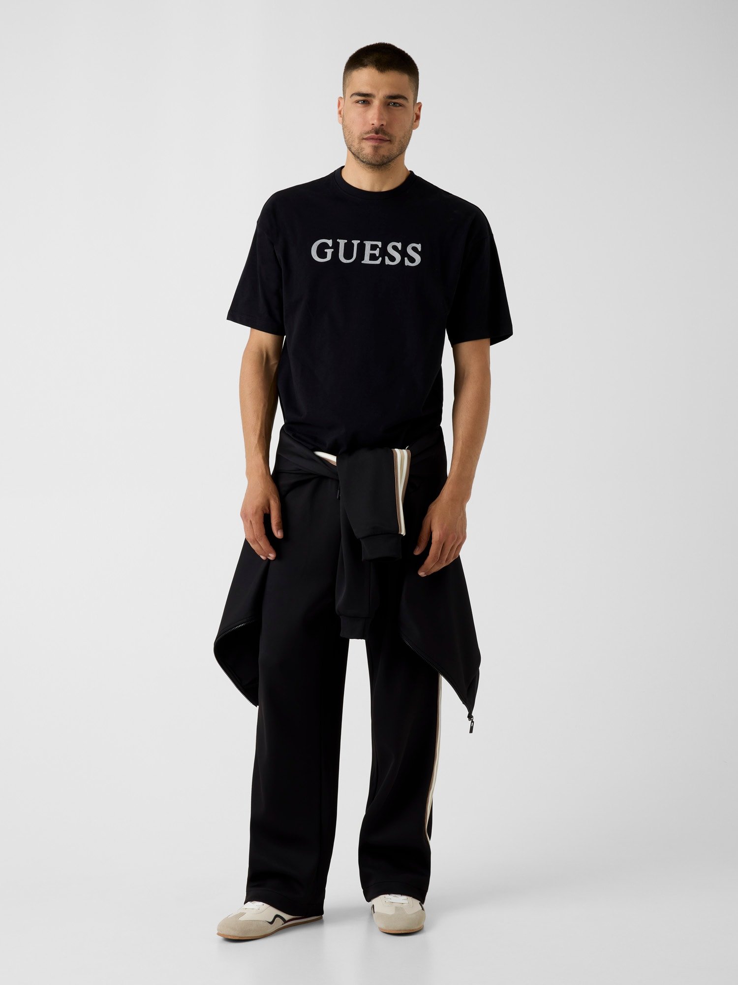 CHRIS CN SS T-SHIRT ΜΠΛΟΥΖΑ ΑΝΔΡΙΚΟ | BLACK