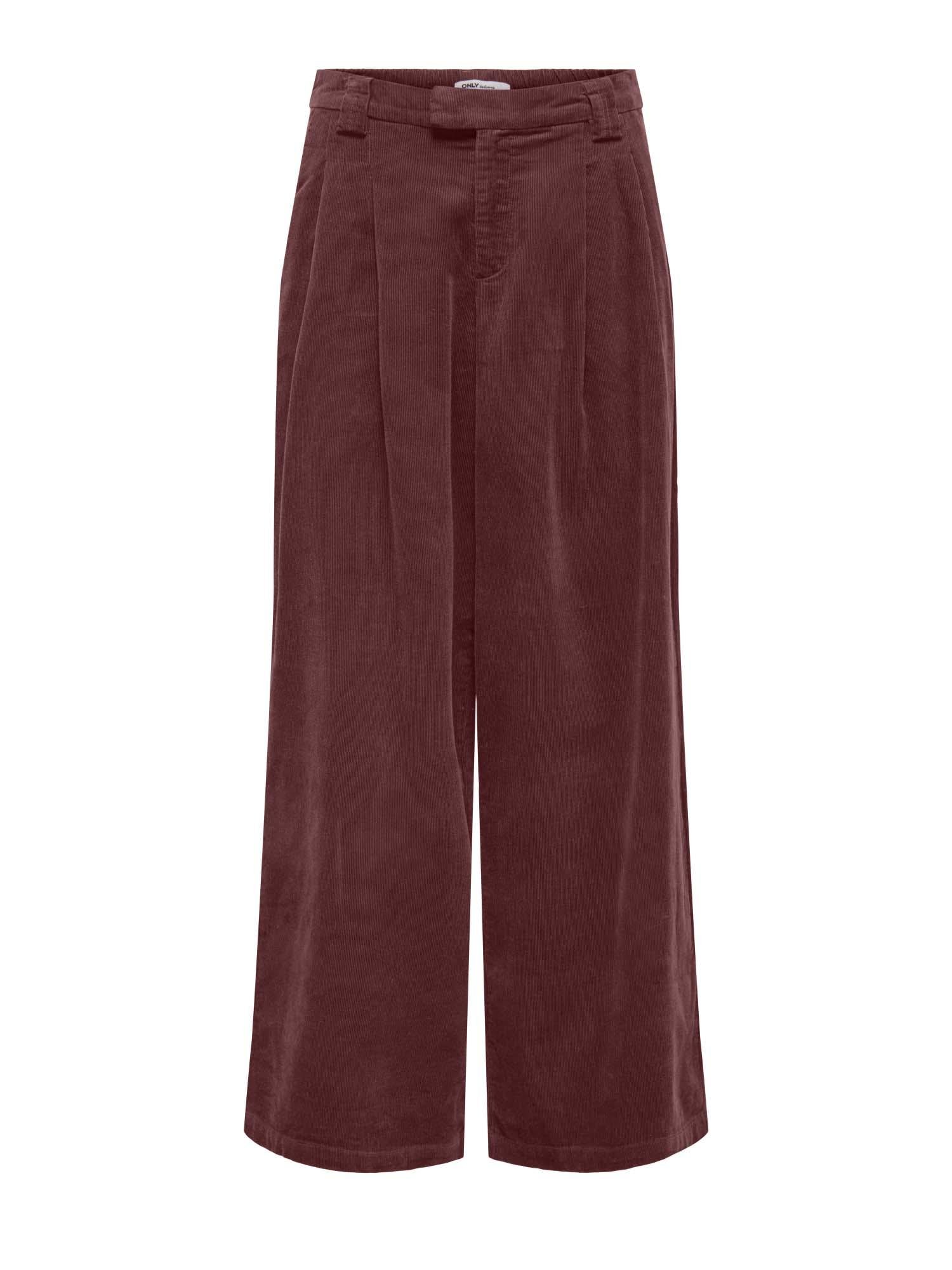 ONLSVEA-NESSA MW CORD WIDE PANT CC TLR | BORDEAUX