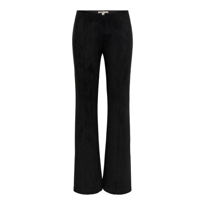 ONLABENA MW FAUX SUEDE FLAR LEGGING PNT | BLACK