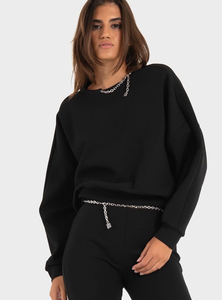 JERSEY DENRIETTA | BLACK